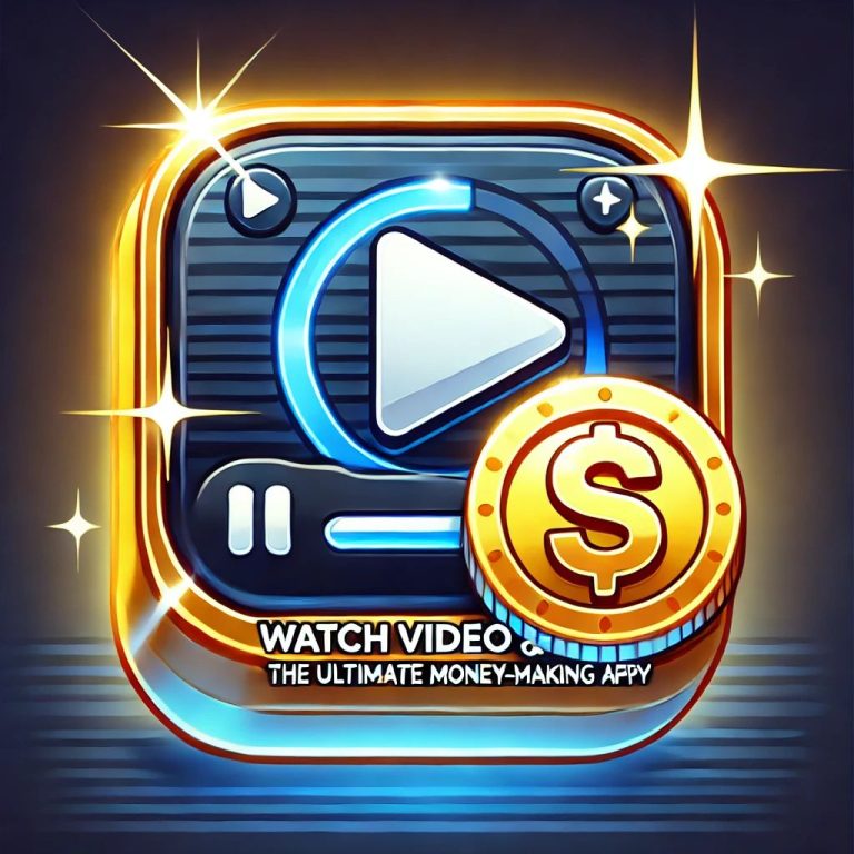 Watch Video & Earn: The Ultimate Money-Making App