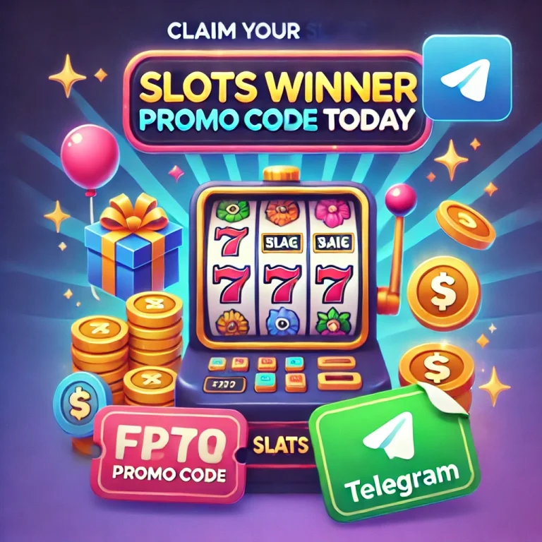 Claim Your Slots Winner Promo Code Today on Telegram